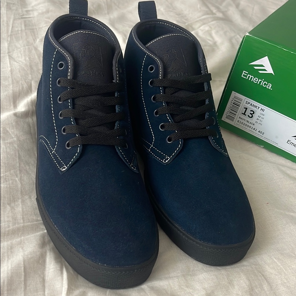 Emerica Spanki Hi Navy/Black SIZE 13